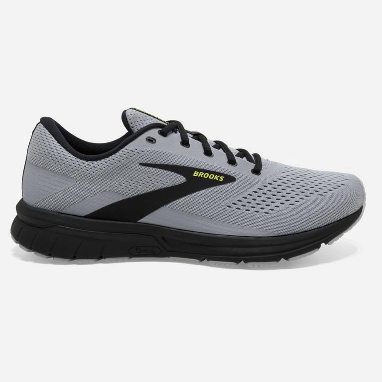 Tenis Brooks Signal 3 - Zapatillas Para Correr En Asfalto Hombre - Gris / Negras / Rosas (HXMV-82430